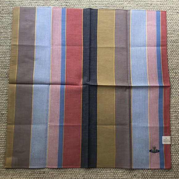 Vivienne Westwood Other - New Vivienne Westwood Stripe Pocket Square Scarf